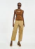 Blusa Slim Alças Largas com Detalhe Metálico