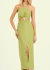 Vestido Feminino Midi Cut Out com Detalhe Open