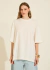 Camiseta Boy Oversized com Estampa Costas na internet