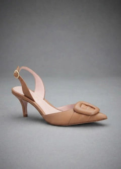 Slingback Enfeite Acochoado Luiza Barcelos