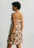 Vestido Curto Estampado Isla de Barú Cacay - comprar online