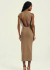 Vestido Feminino Midi Cut-Out Open - comprar online
