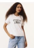Camiseta Reta Solta Estampada Feminina Colcci - comprar online