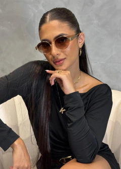 Oculos Metal Acetato Tartaruga Luz Da Lua