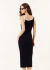 Vestido Midi Tubinho Canelado com Contraste Colcci - comprar online