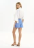 Short Jeans Wide Leg Lavagem Clara - Jade Stretch - comprar online