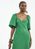 Vestido Midi com Torção e Mangas Curtas Colcci - comprar online