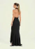 Vestido Feminino Longo Assimétrico Open