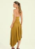 Vestido Feminino Midi com Barra Assimetria Open na internet