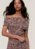 Blusa Tule Floral Gráfico na internet