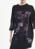 Vestido Curto T-shirt Assimétrico com Renda