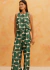 Cropped Quadradinho Estampado Del Oro Cacay - comprar online
