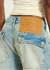 Calça Jeans Feminina Reta - KALIFA Open na internet