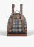 Mochila Triangle Couro Preta - comprar online