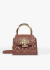 Bolsa Tiracolo Crossbody New Believe Pequena Couro Marrom