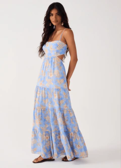 Vestido Cropped Estampa Respiro