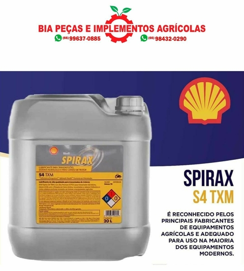 SPIRAX LUBRIFICANTE PARA TRANSMISSÕES SISTEMAS HIDRAULICOS S4 TXM