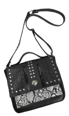 Bandolera/Cartera Atenas Black - comprar online