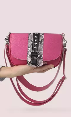 Bandolera c/Fuelle Sky Fucsia