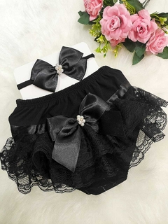 Kit Infantil Calcinha Bunda Rica Luxo Com Faixa Laço na internet