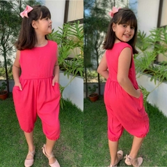 Macacão Midi Infantil / Juvenil Fazenda - Moda Verão