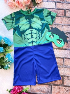 Fantasia Festa Infantil Menino Super Heróis - Hulk - comprar online