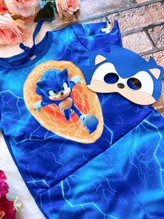 Fantasia Festa Infantil Menino – Sonic - comprar online