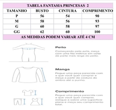 Vestido Infantil Luxo Longo Princesa Bela C/ Saiote E Tiara - loja online