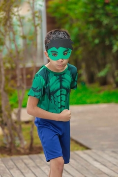 Fantasia Festa Infantil Menino Super Heróis - Hulk