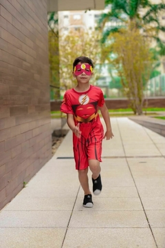 Fantasia Festa Infantil Menino Super Heróis - Flash na internet