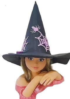 Chapéu Infantil E Adulto Bruxinha Halloween/ Carnaval - comprar online