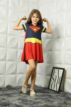 Fantasia Festa Infantil Meninas Super Heroínas - Girl