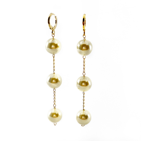 Brinco Corrente Pérolas