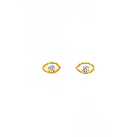 Brinco Olho Grego Ponto de Luz