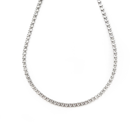 Choker Riviera Silver