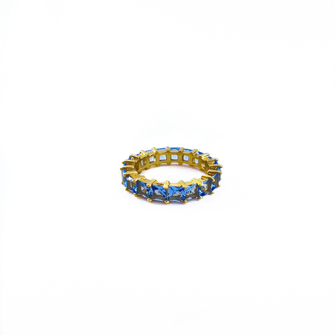 Anel Riviera Quadrado