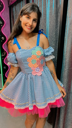 Vestido junino - Mel e Pepper