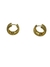 Brinco Argola Cravejada Larga G Ouro - comprar online