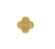 Brinco Flor Shine Ouro