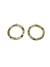 Brinco Hollow Circle Ouro na internet