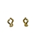 Brinco Argola Wave Clipe M Ouro