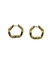 Brinco Argola Wave Clipe M Ouro - comprar online