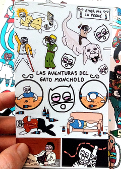 Imagen de Las Aventuras del Gato Moncholo - 10 años - CON STICKERS, FIRMADO POR EL AUTOR