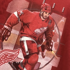 REMERA ALGODON DETROIT RED WINGS PRO PLAYER. en internet