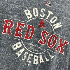 REMERA ALGODON MLB BOSTON RED SOX MAJESTIC. en internet