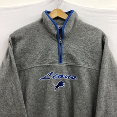 BUZO CIERRE MEDIO POLAR LIONS NFL. - comprar online
