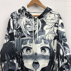 BUZO ALGODON C/CAPUCHA COMICS OTAKU. - comprar online