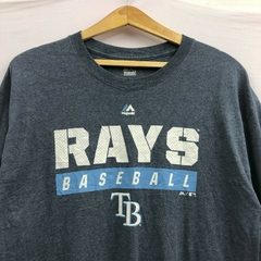 REMERA ALGODON MLB RAYS MAJESTIC. - comprar online