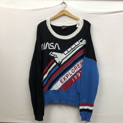 SWEATER EXPLORER NASA HOLIDAY WELL WORK NUEVO.