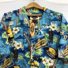 CAMISA HAWAIANA ISLANDCOOL U.S.A NUEVO C/ETIQUETA. - comprar online